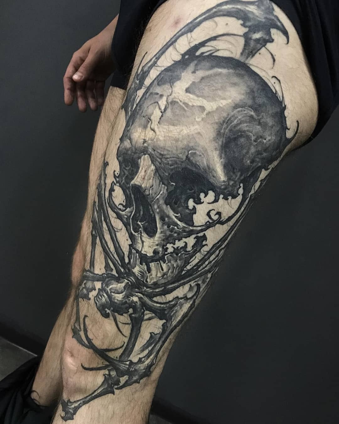 Tatuaje por Cristian Thian De La Peña — Santa Tinta